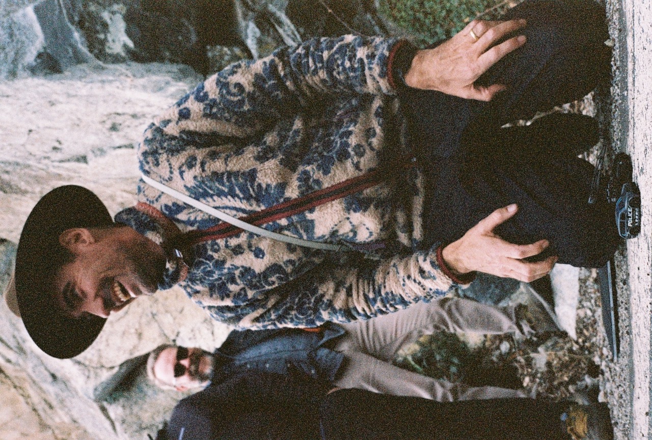 Tristan Holmes on location